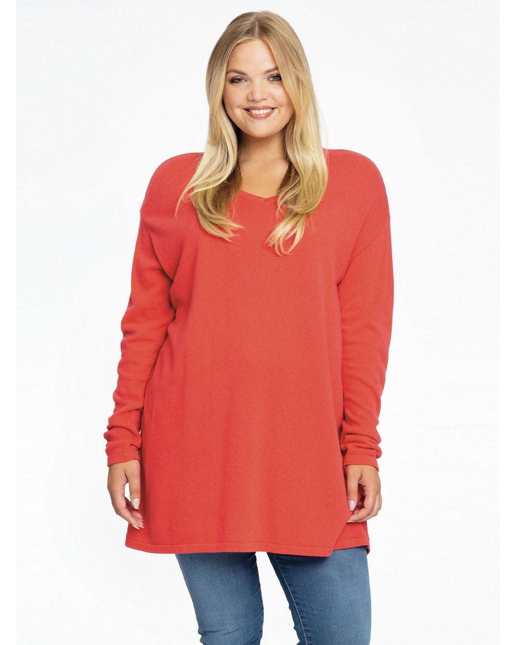 Yoek Red Pullover