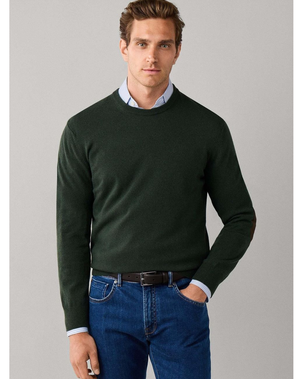 Hackett Pullover in Green für Herren