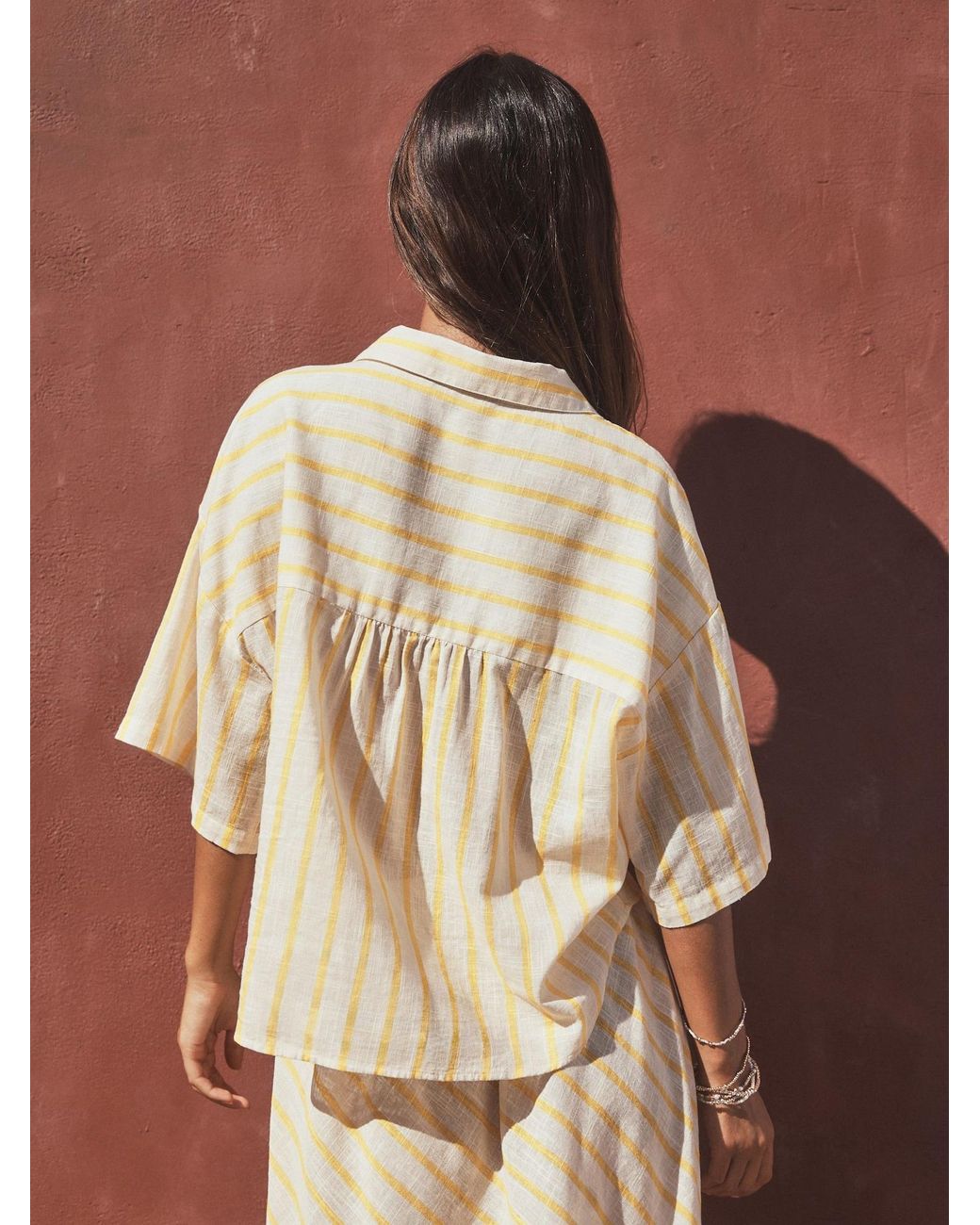 Next Metallic Bluse
