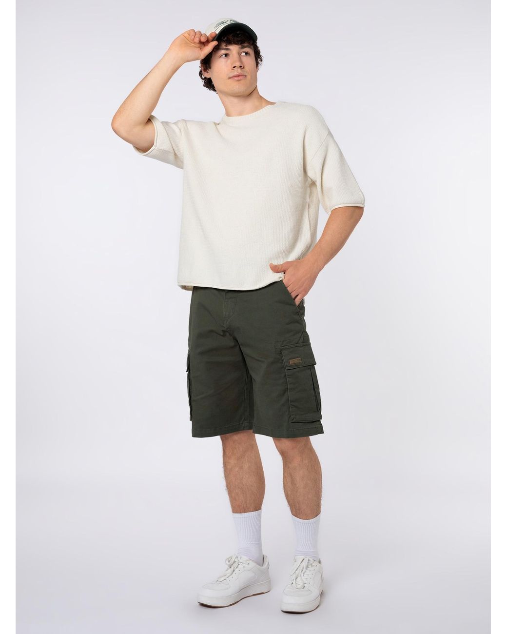 Sublevel Pullover in White für Herren