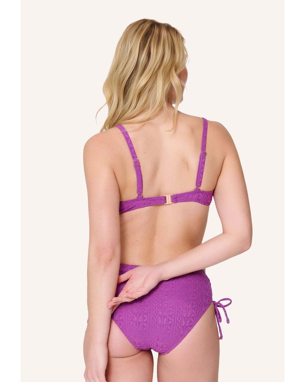 Lingadore Purple Bikinitop