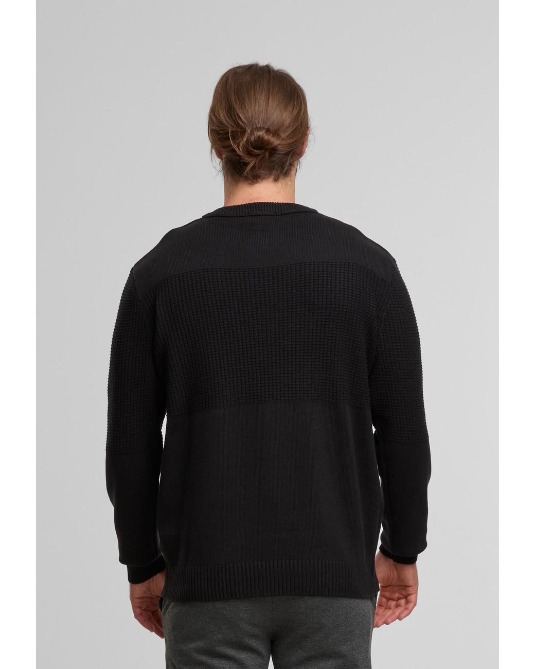 INDICODE Pullover Infame in Black für Herren