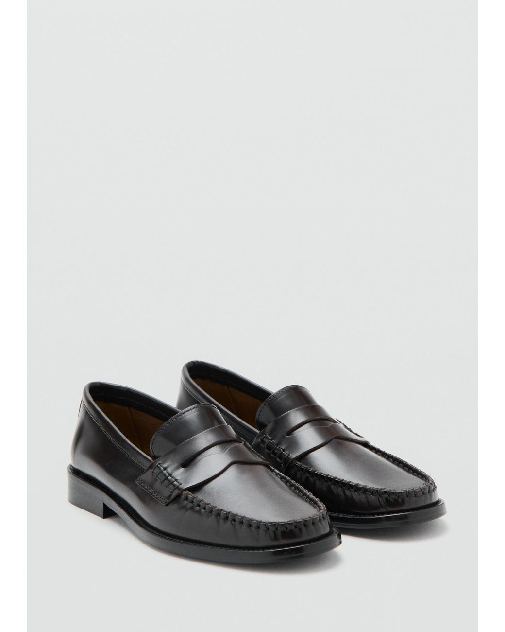 Mango Black Mokassin Louisa
