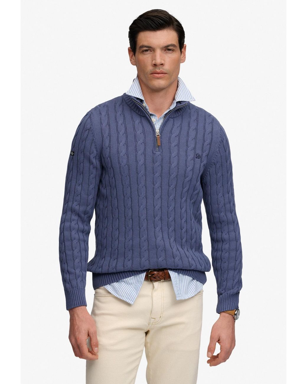 Superdry & Co Pullover in Blue für Herren