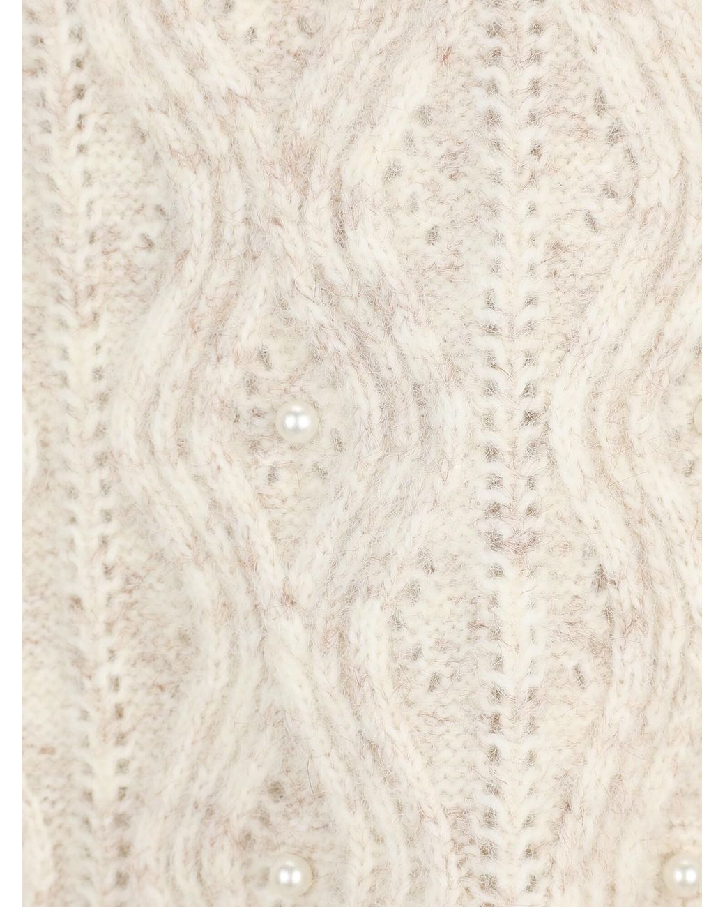Pieces Natural Pullunder Pcjovie