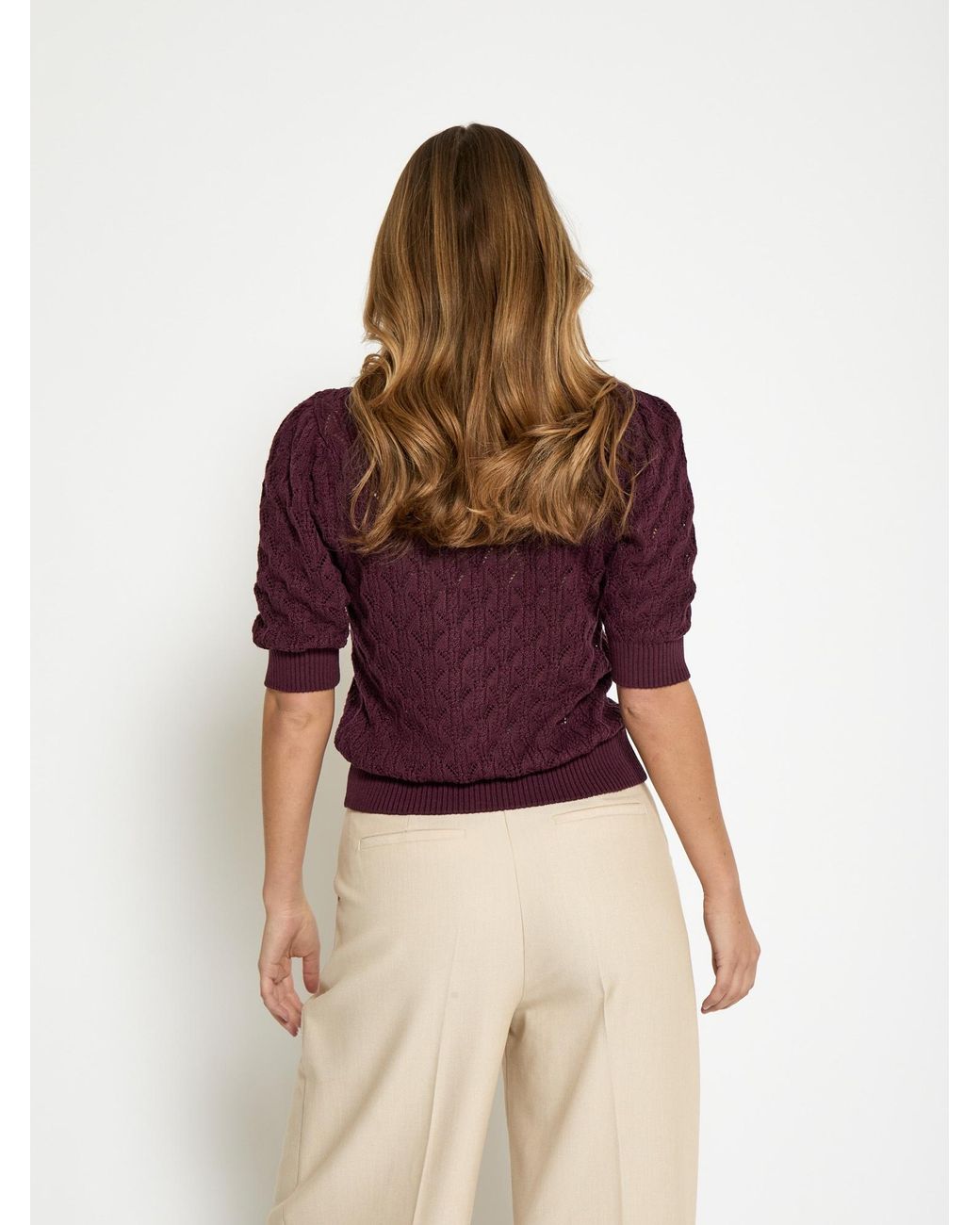 Minus Purple Pullover Lamina
