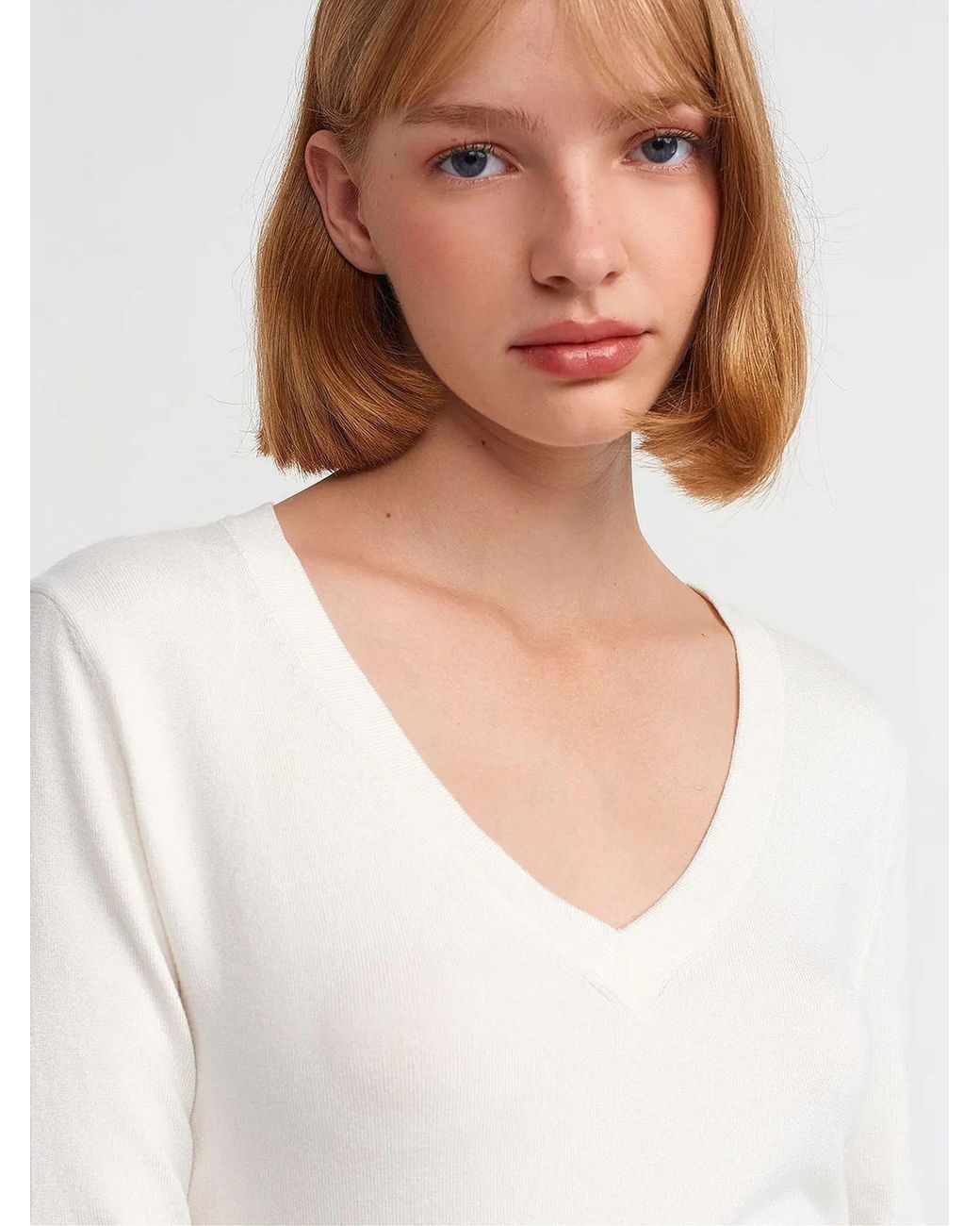 Dilvin Gray Pullover Pullover