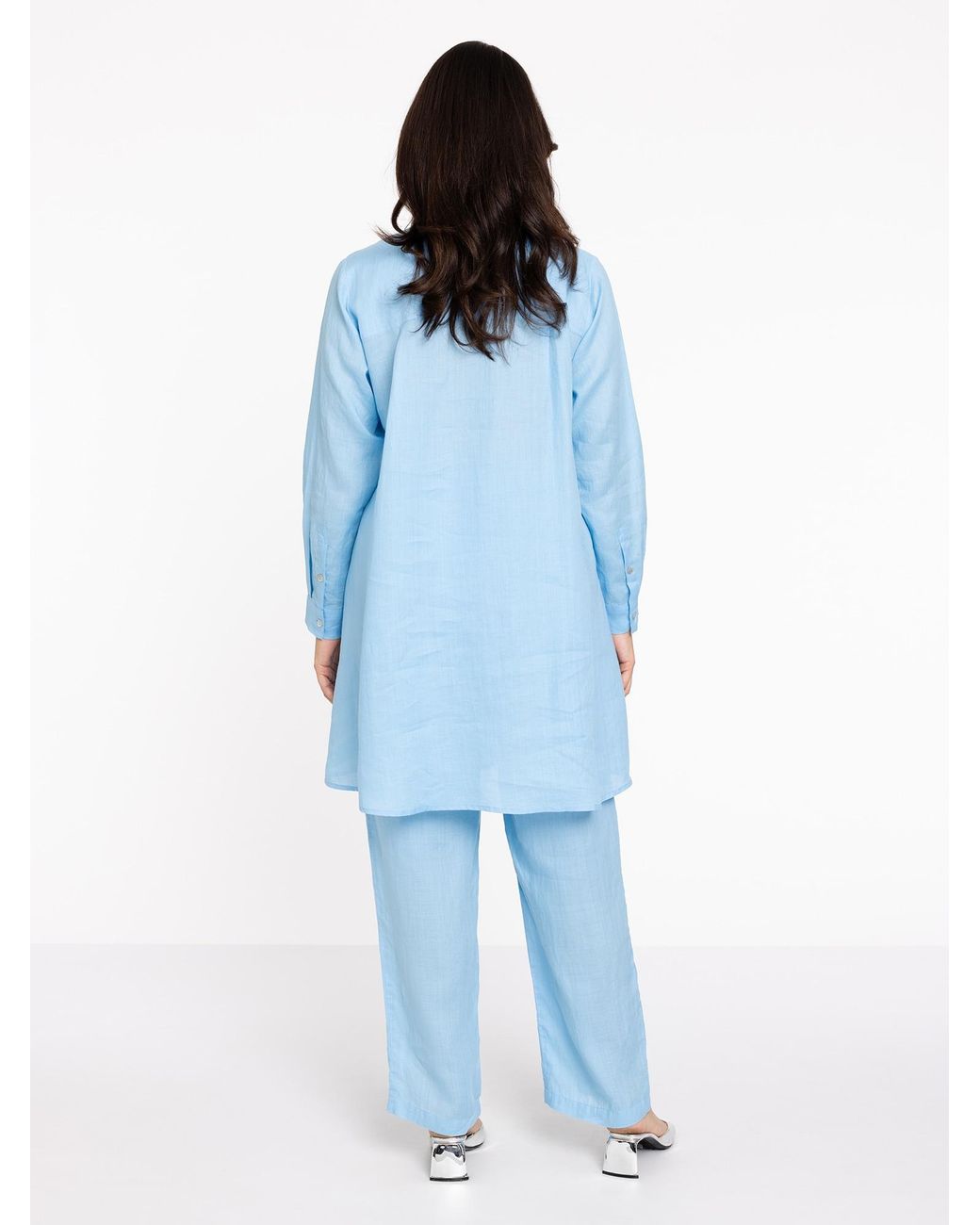 Yoek Blue Bluse