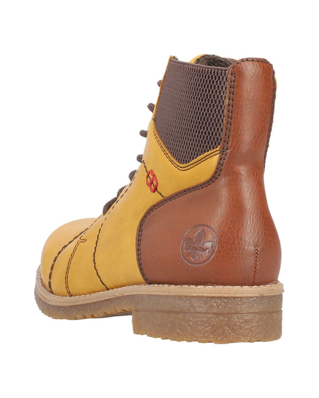 Rieker Natural Schnürstiefelette