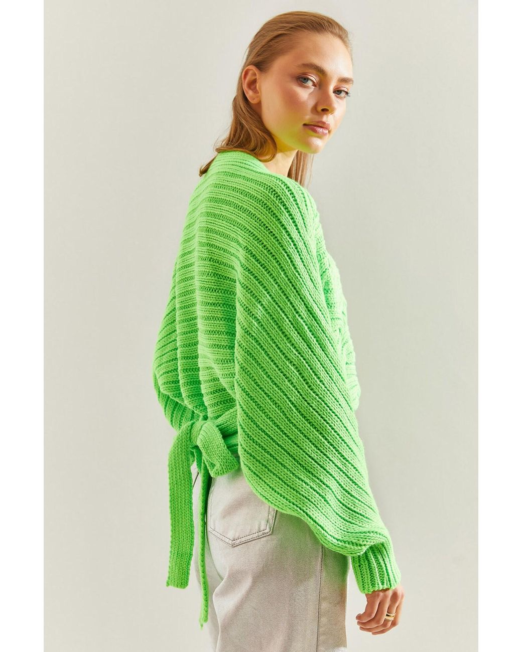 Bianco Lucci Green Pullover