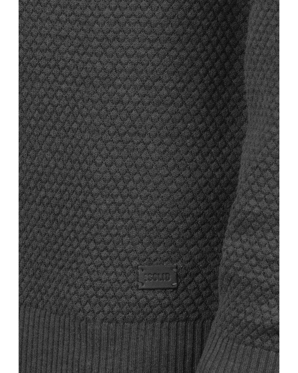 Solid Pullover Karl in Black für Herren