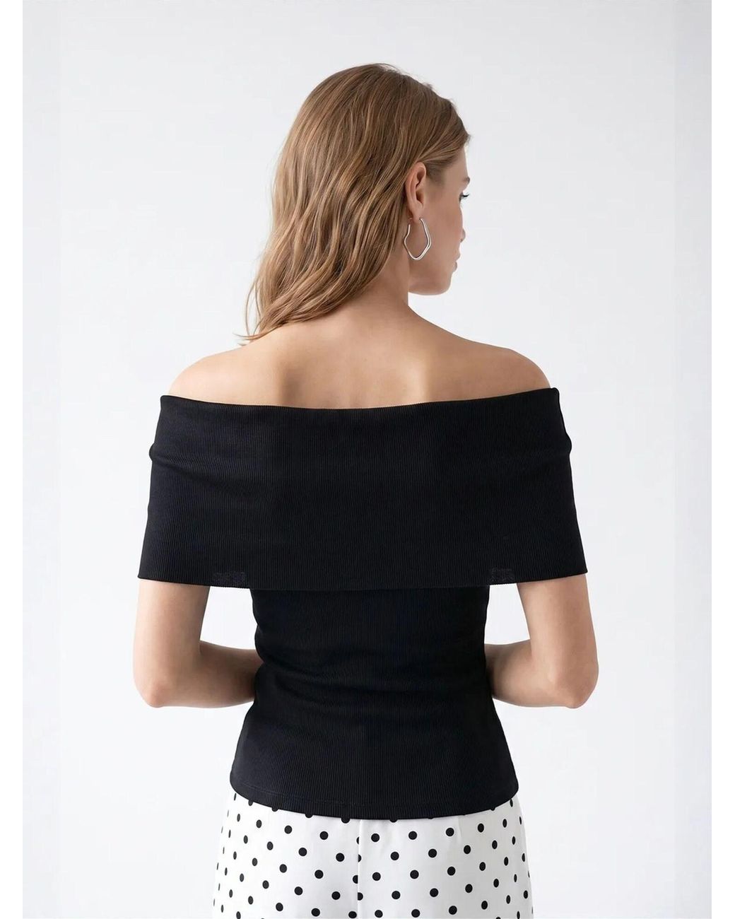 MixRay Black Bluse