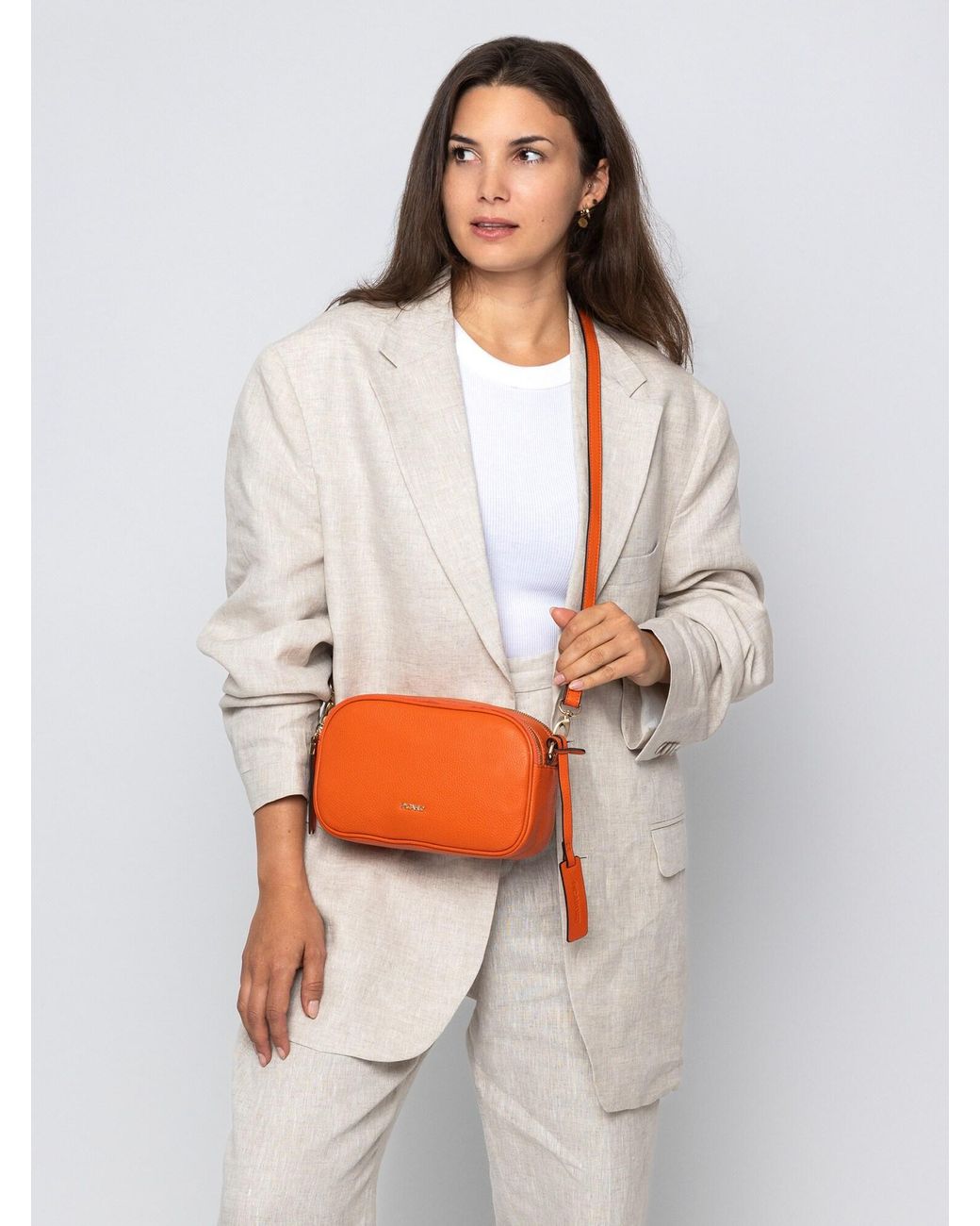 Picard Orange Schultertasche Java