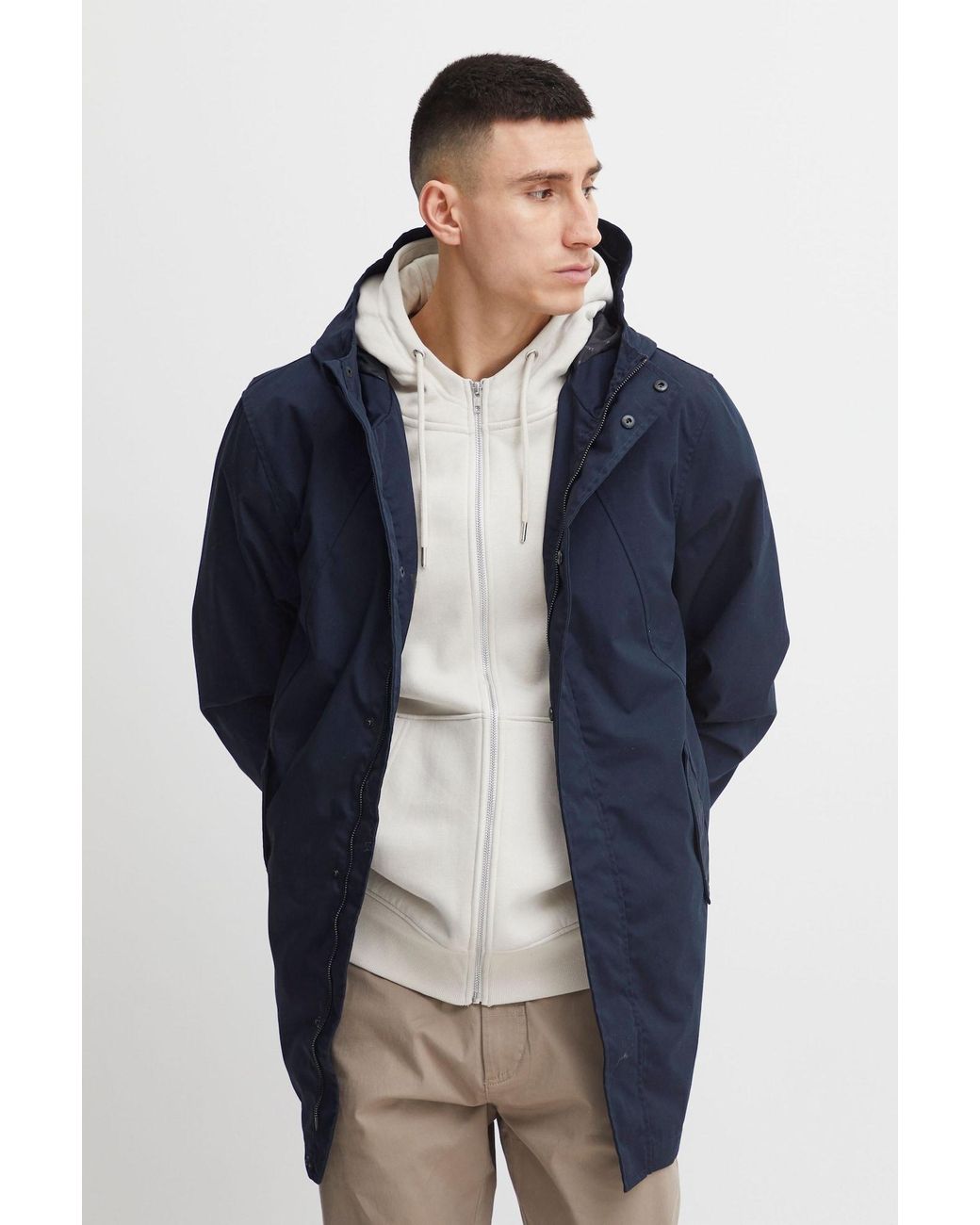 Solid Übergangsjacke in Blue für Herren