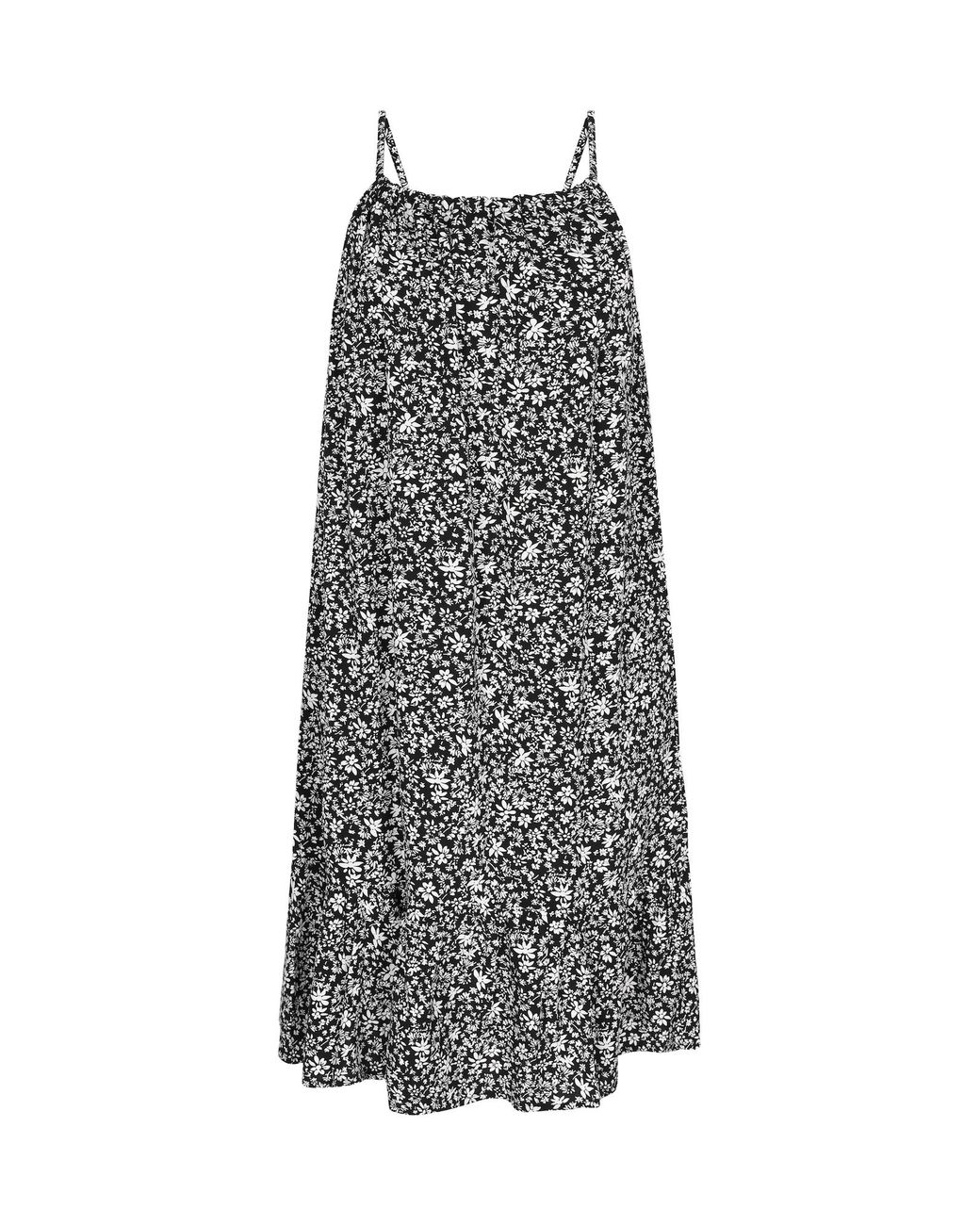 swirly White Kleid Spring Summer