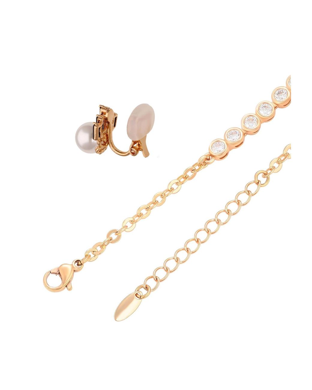 faina White Schmuckset