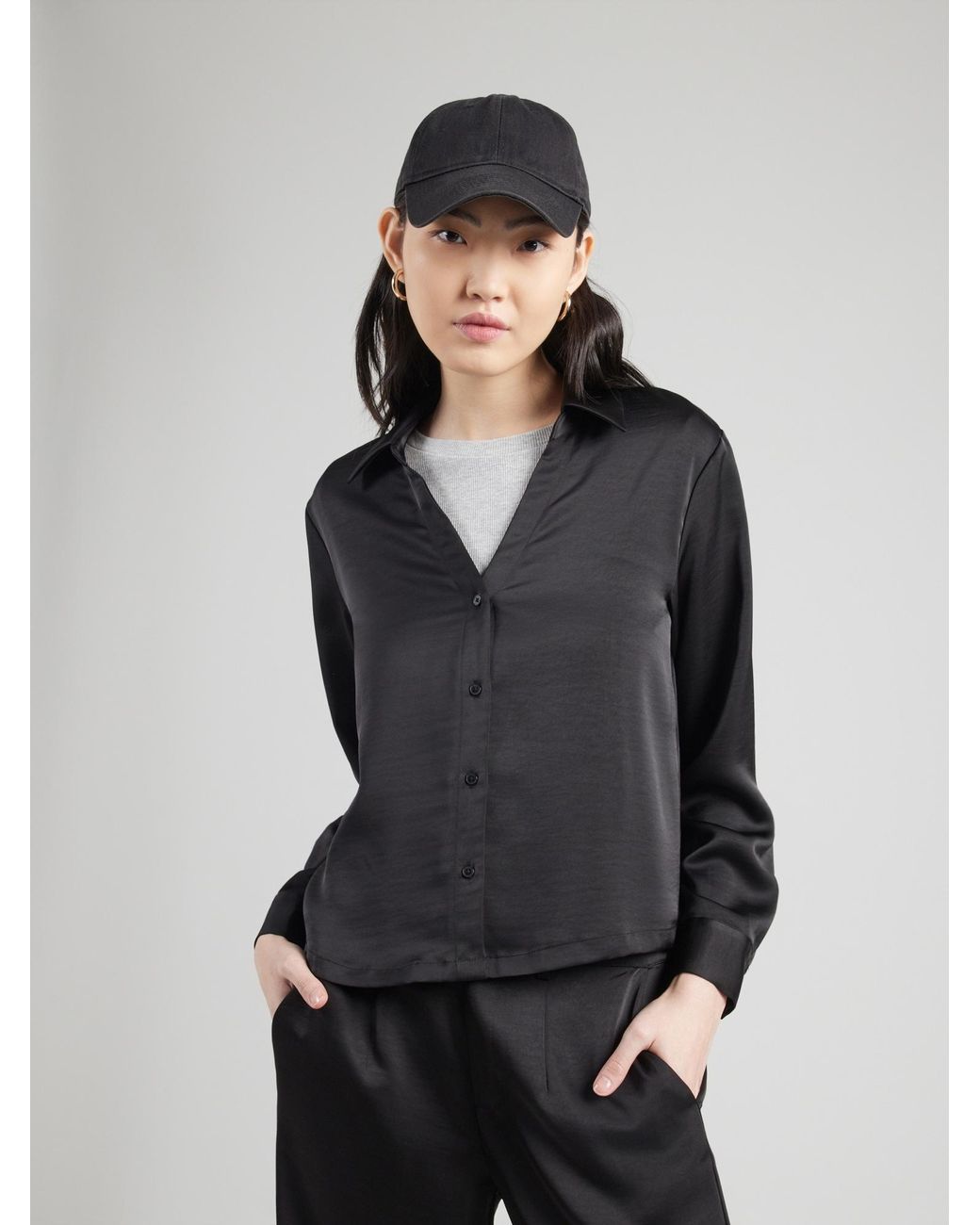 Object Black Bluse Objchilli