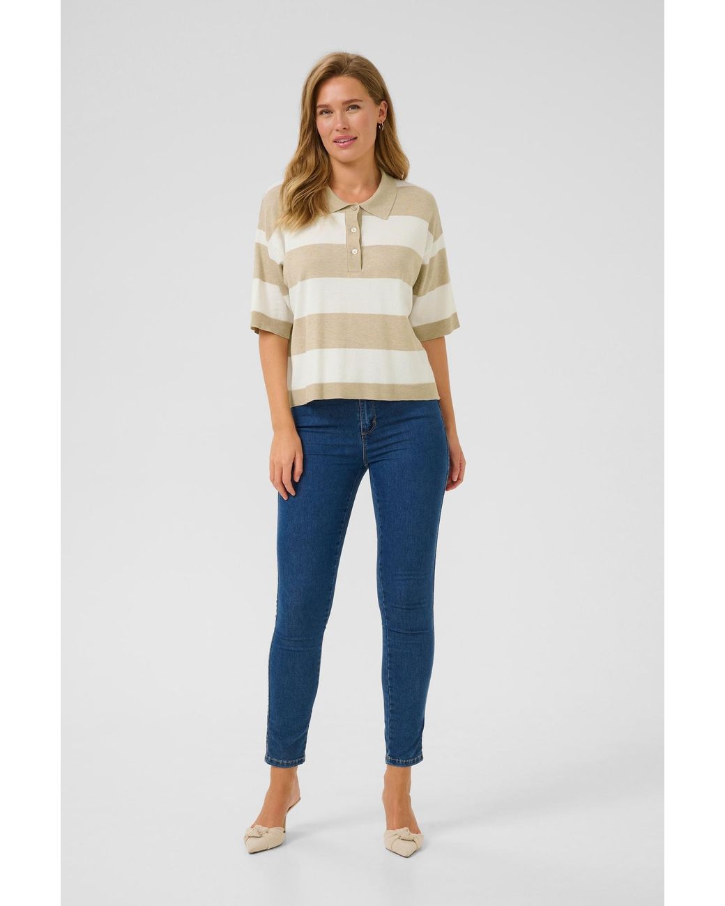Kaffe Natural Pullover Kalizza