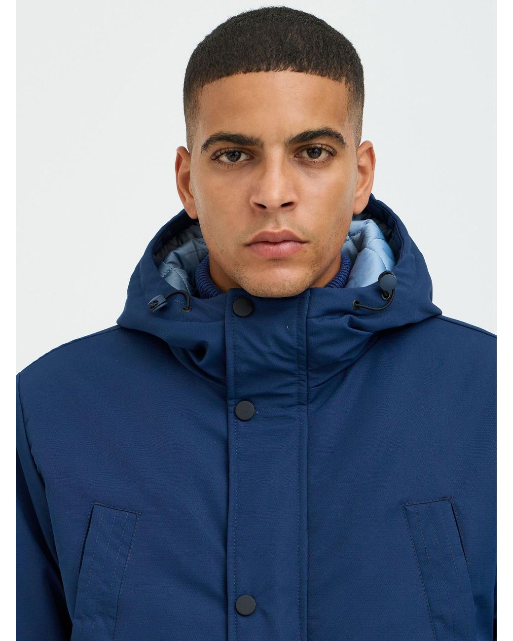 Blend Parka in Blue für Herren