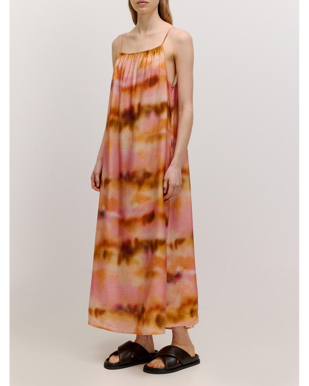 EDITED Orange Kleid Calla