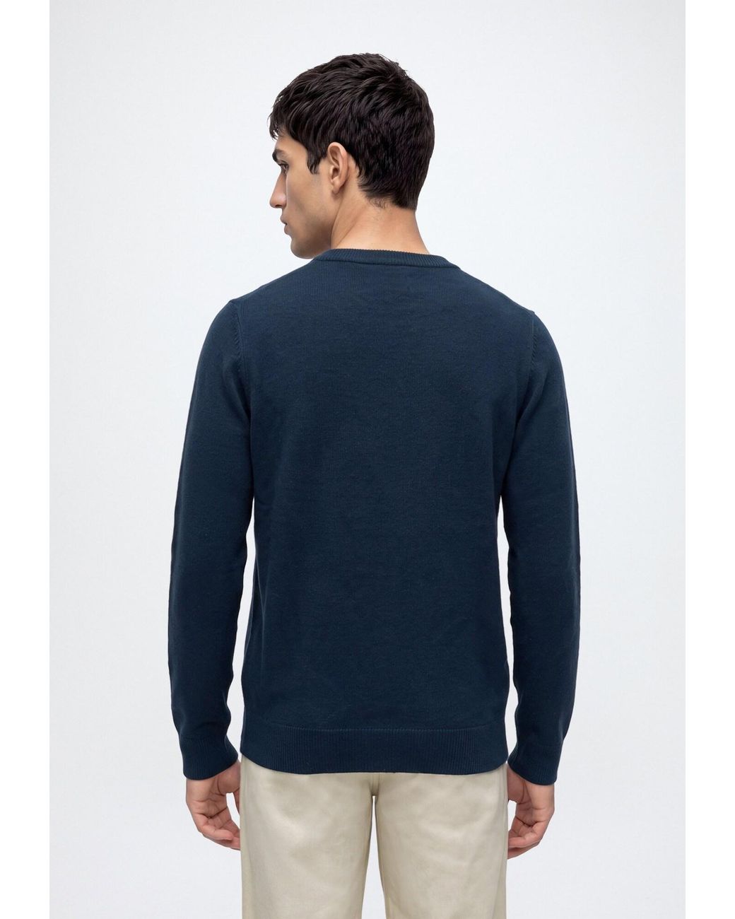 Farah Pullover Maidstone in Blue für Herren