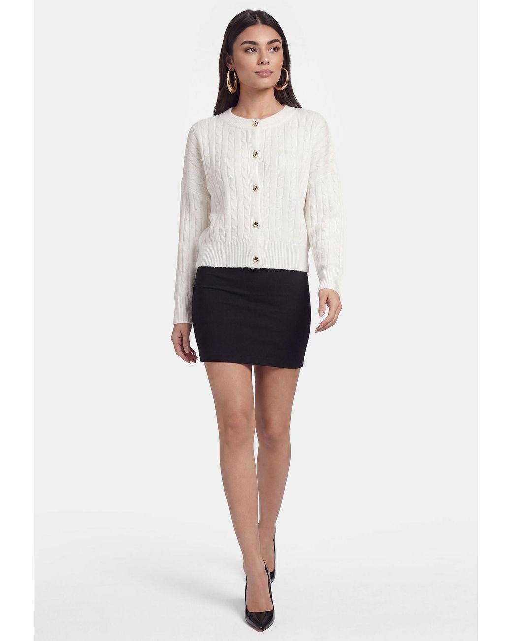 faina White Pullover