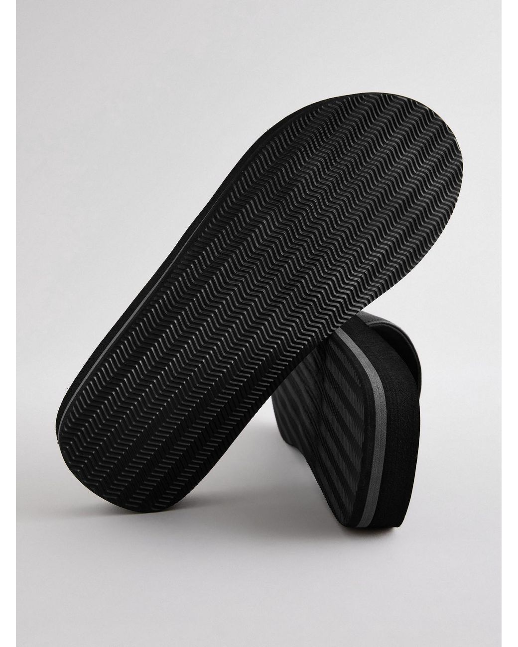 Next Pantolette Motion Flex in Black für Herren