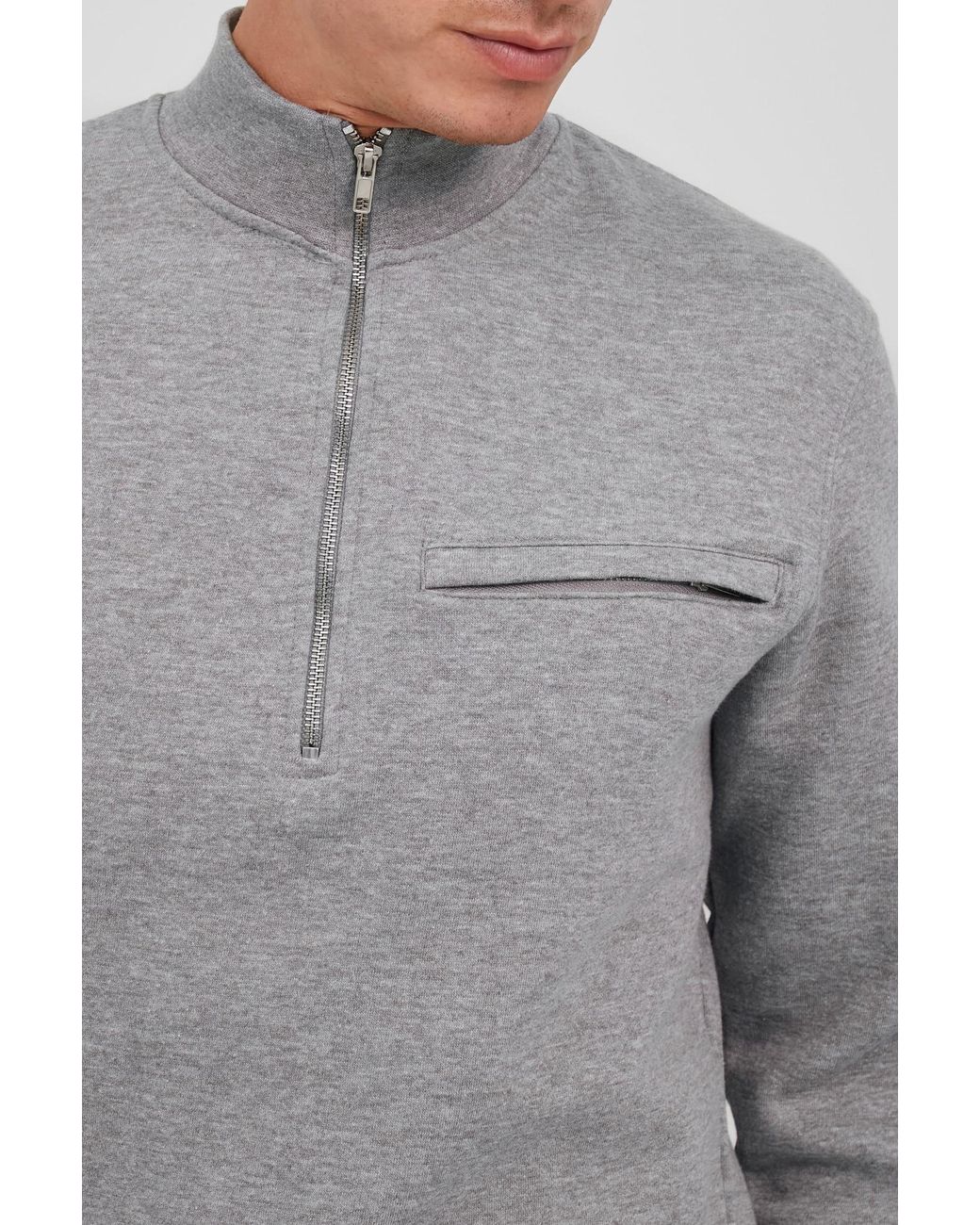 Solid Sweatshirt Sdvagn in Gray für Herren