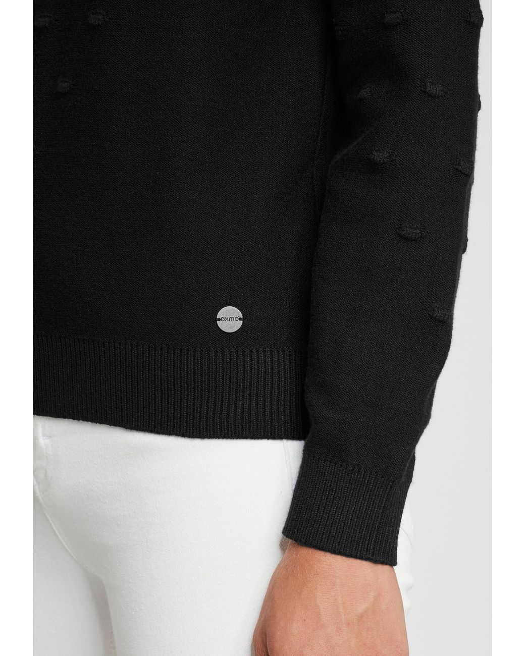 Oxmo Black Pullover Dotta