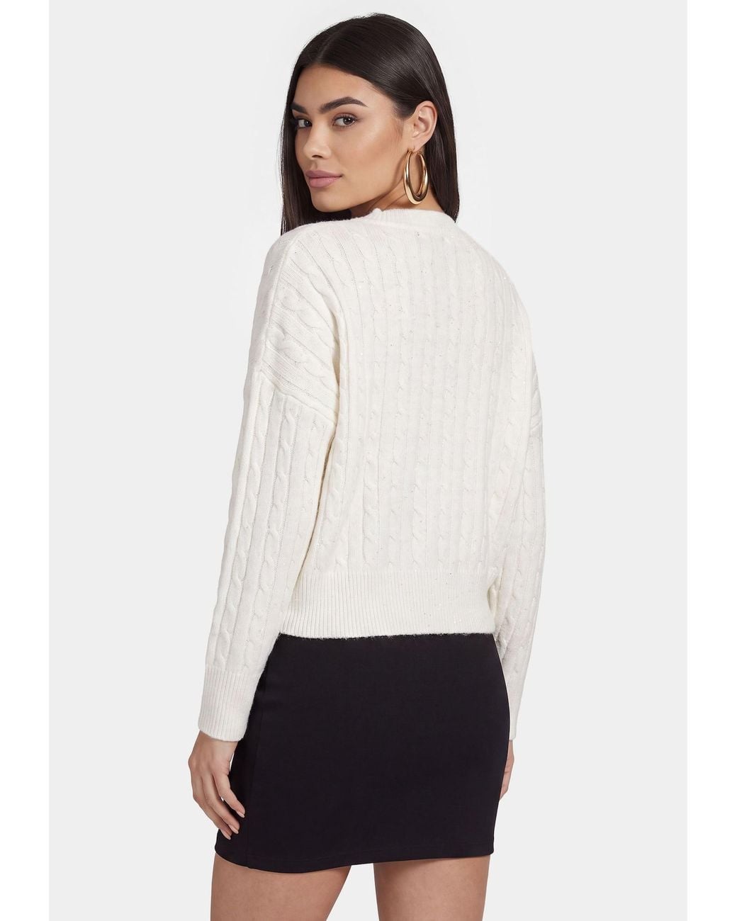 faina White Pullover