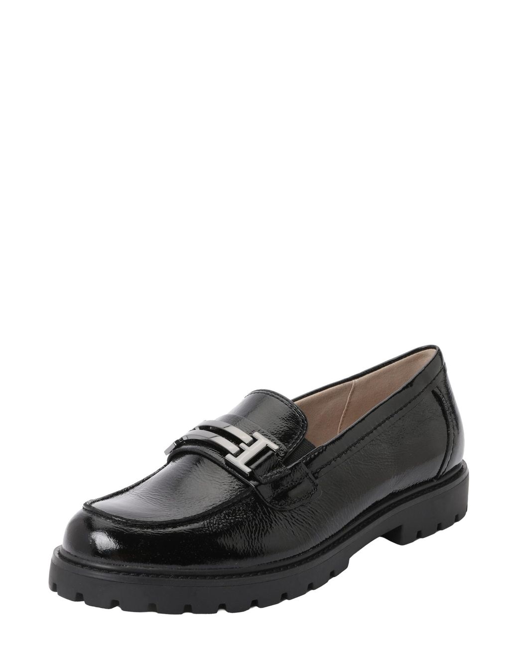 Caprice Black Slipper
