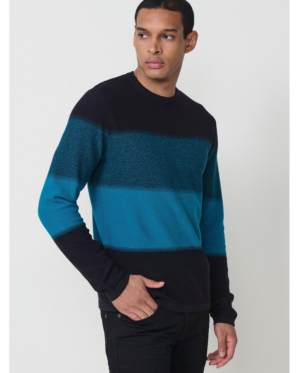 Koröshi Blue Pullover