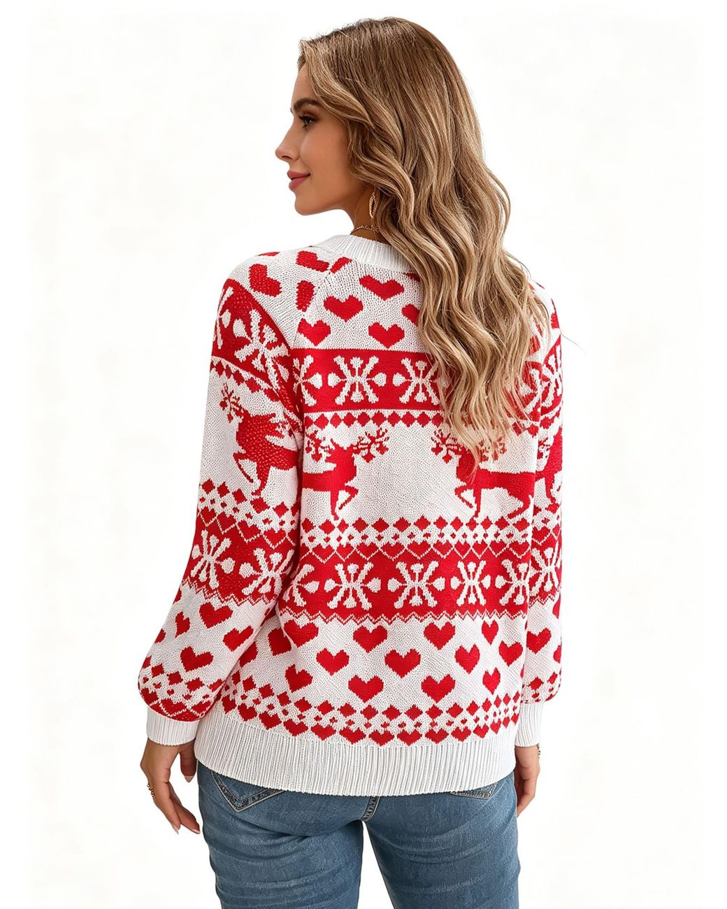KoJooin Red Pullover