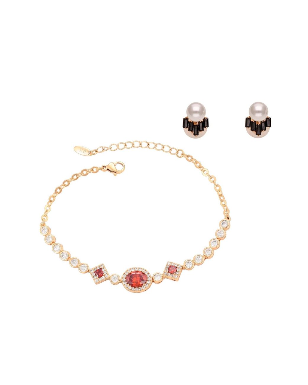 faina White Schmuckset