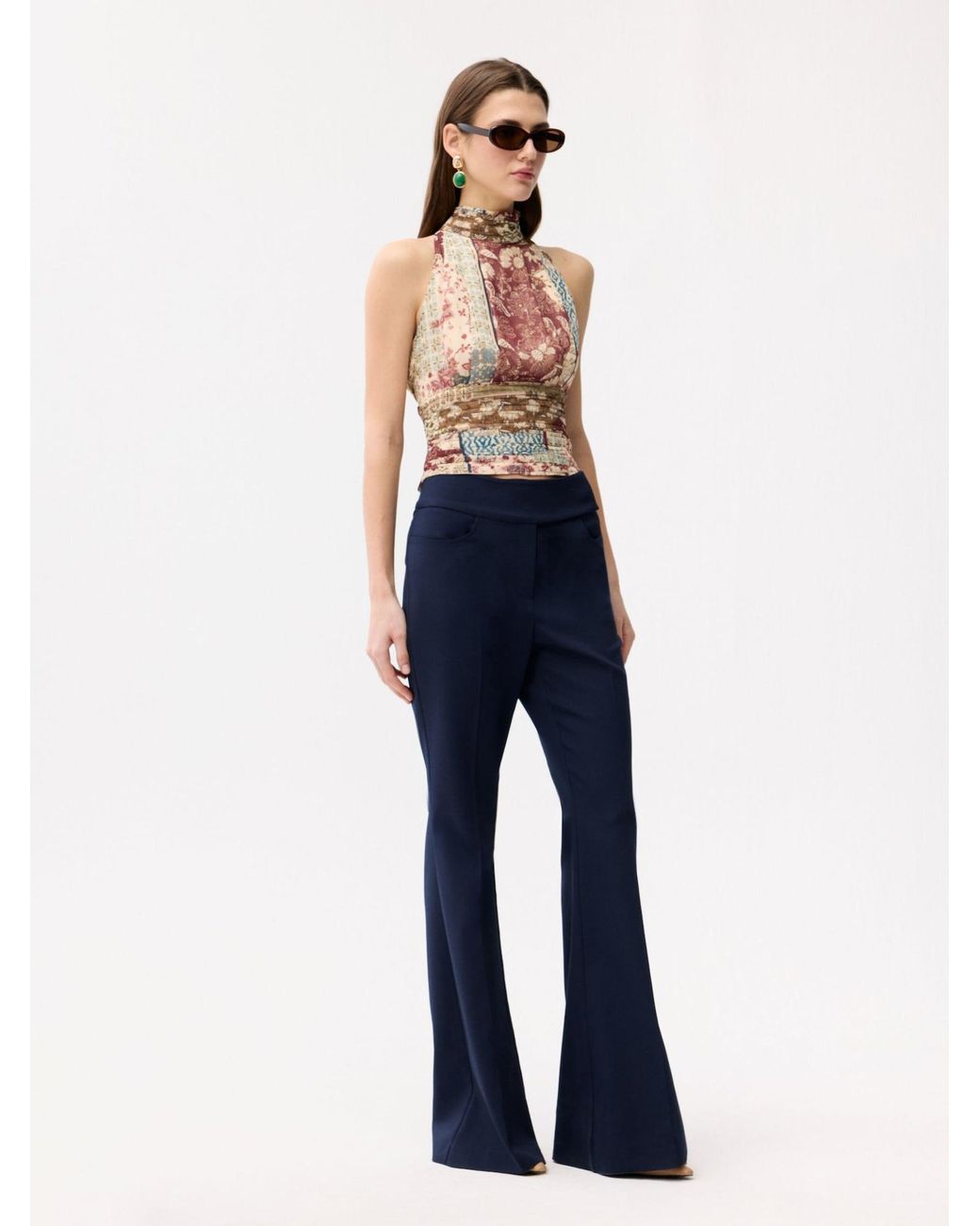 ADL Blue Bügelfaltenhose