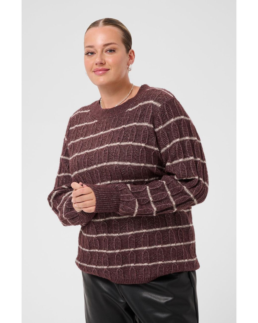Kaffe Brown Pullover
