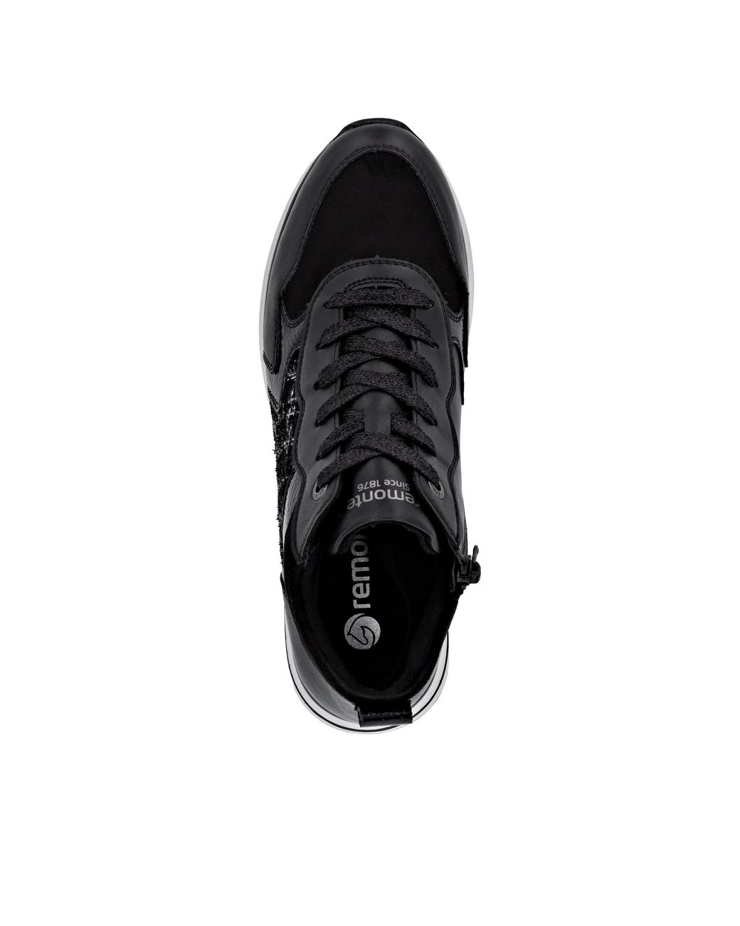 Remonte Black Schnürstiefelette