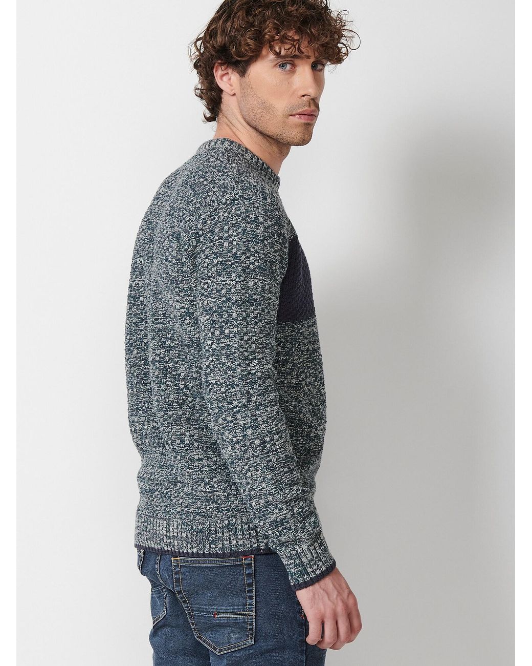 Koröshi Pullover in Blue für Herren