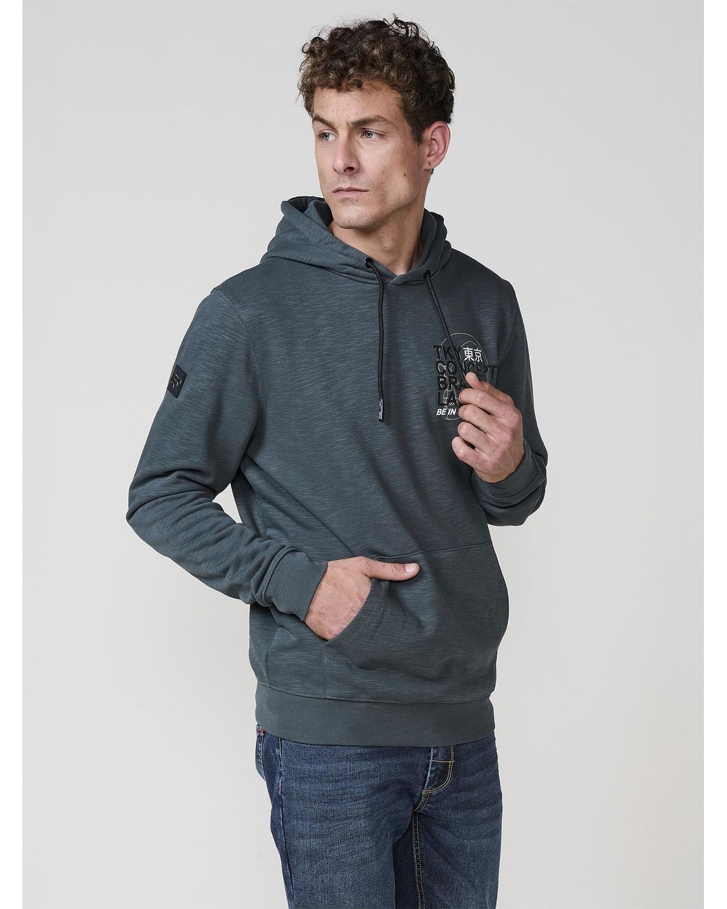 Koröshi Pullover in Blue für Herren