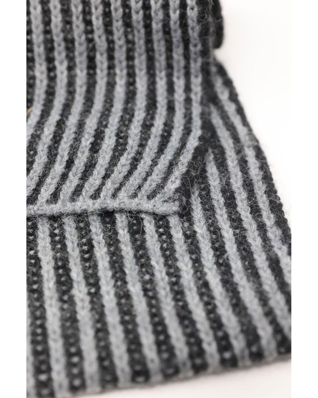 REAL GUYS Grobstrickschal Robust Und Weich in Black für Herren