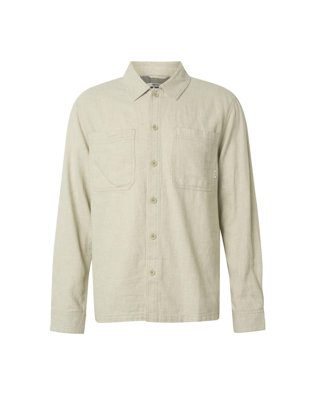 INDICODE Hemd Trope in White für Herren