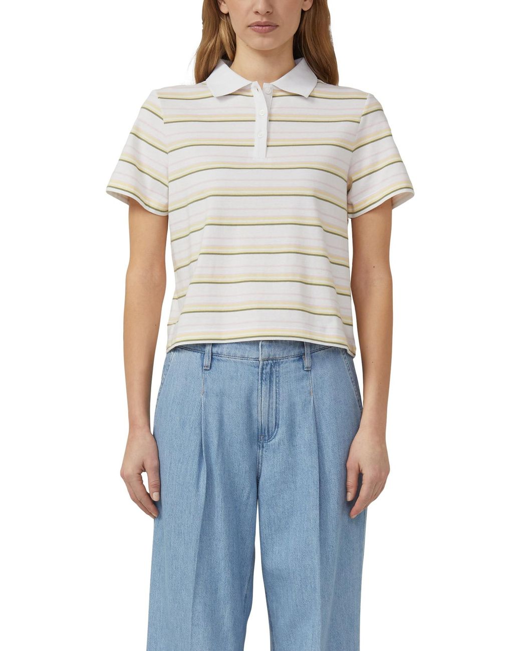 S.oliver White Oliver Poloshirt