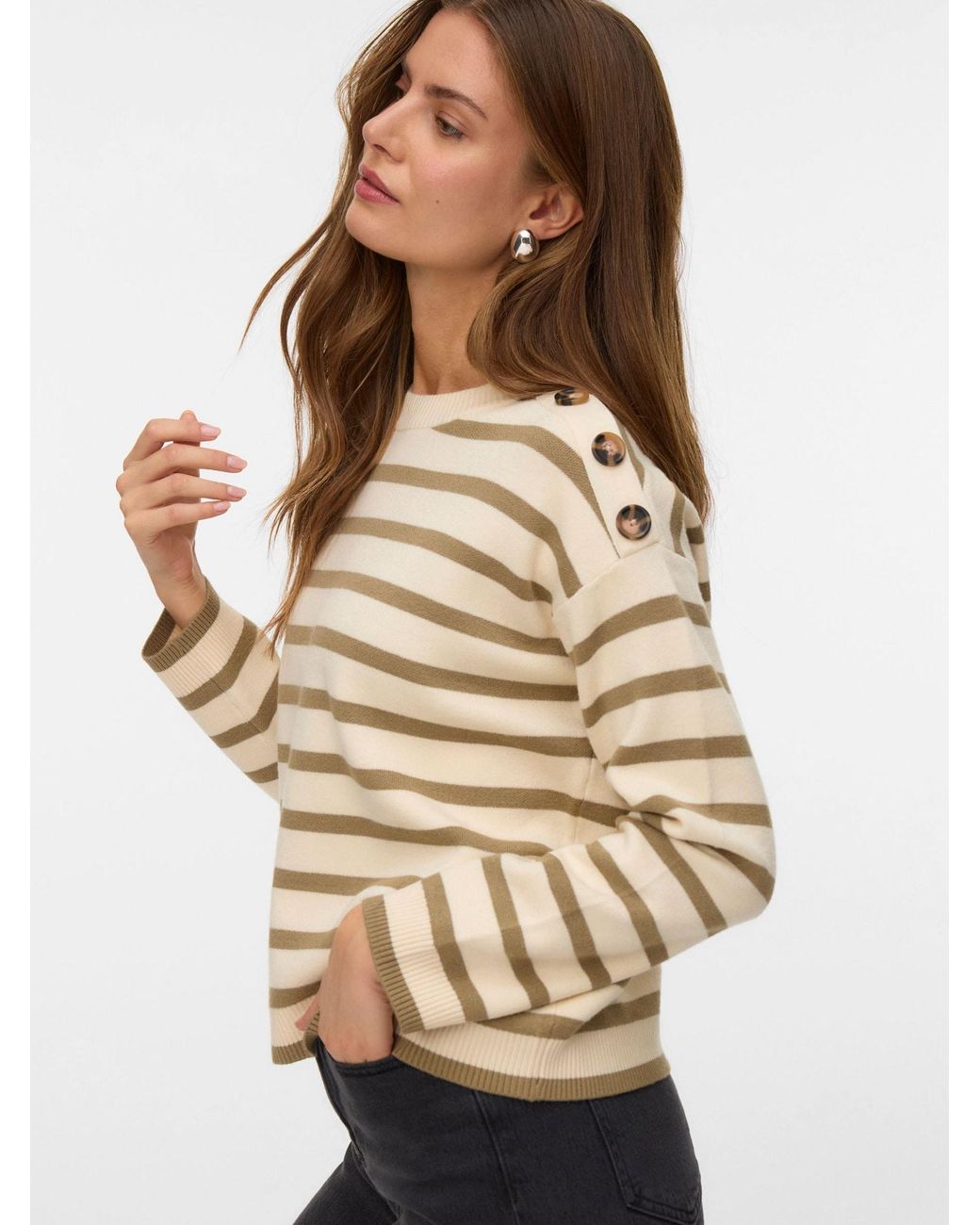 Vero Moda Natural Pullover Saba