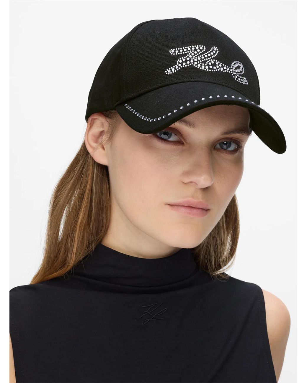 Karl Lagerfeld Black Cap