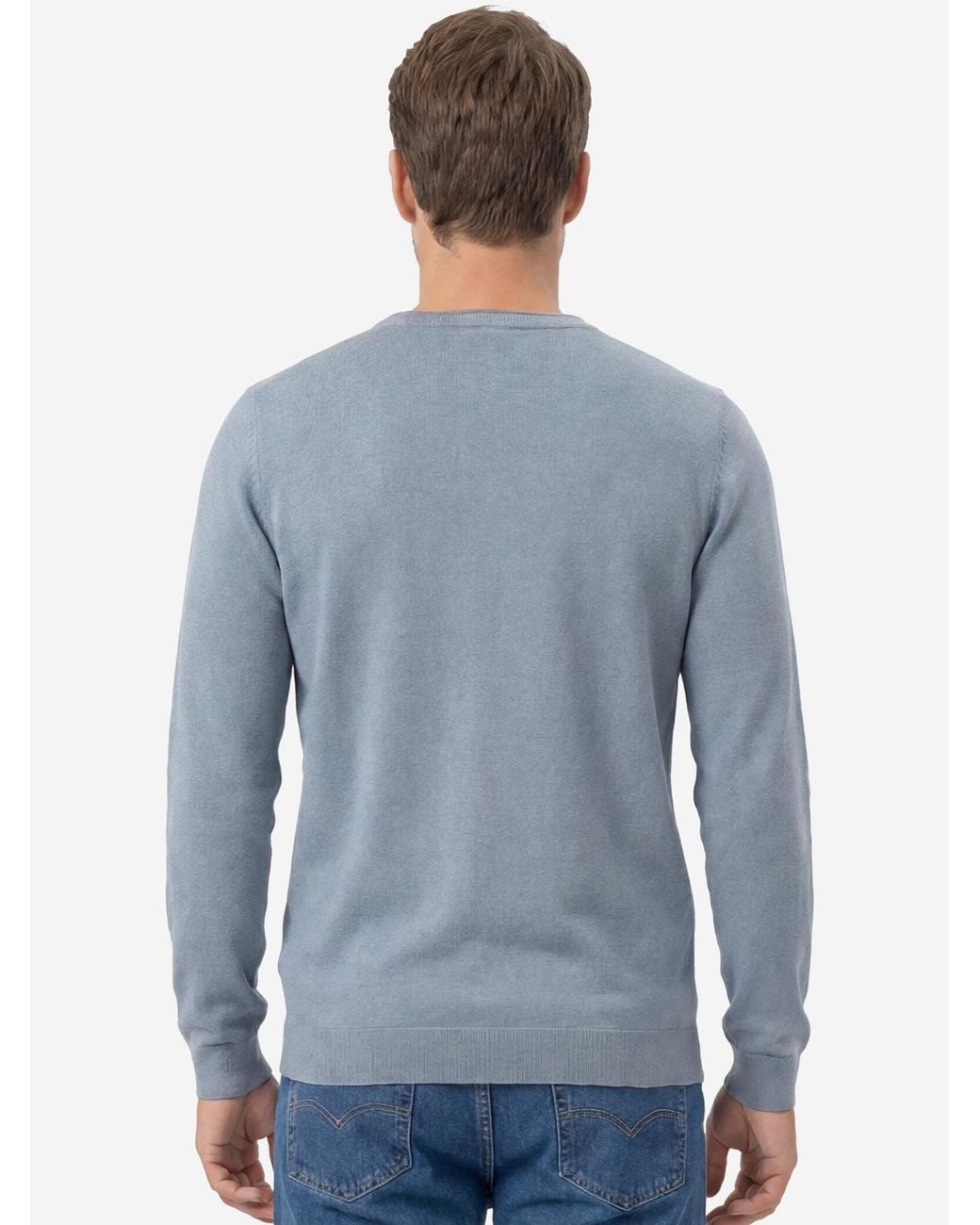 S.oliver Oliver Pullover Basic in Blue für Herren