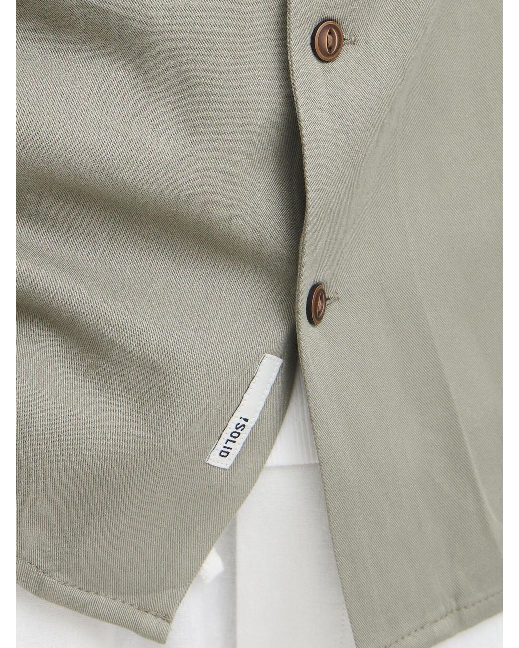 Solid Kurzarmhemd Sdpablo in Gray für Herren