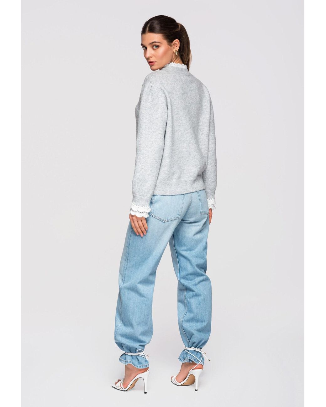 Ombre Gray Pullover