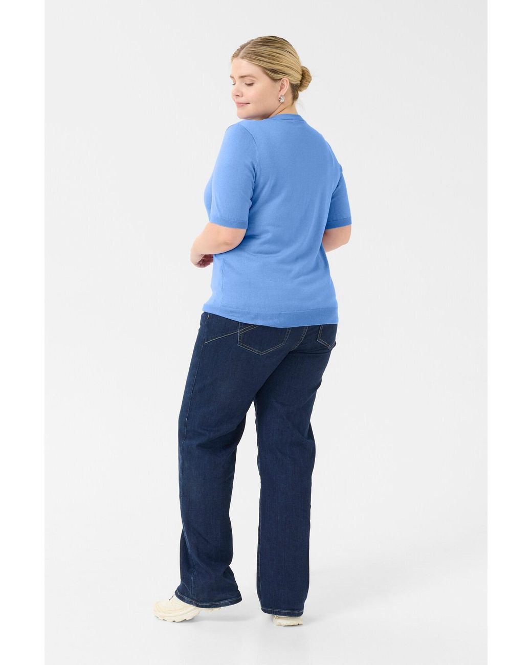 Kaffe Blue Pullover Kclizzy