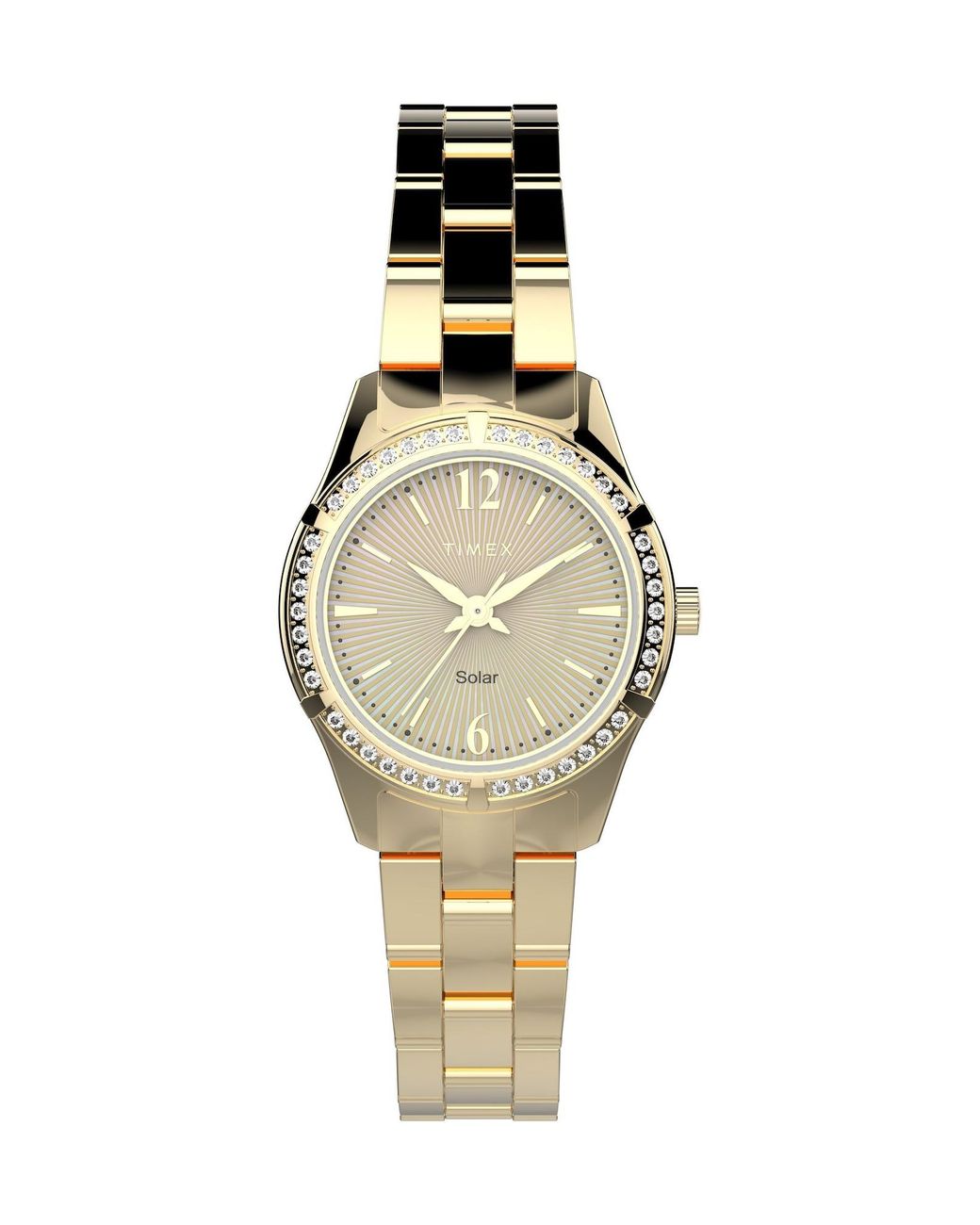 Timex Metallic Analoguhr Solar