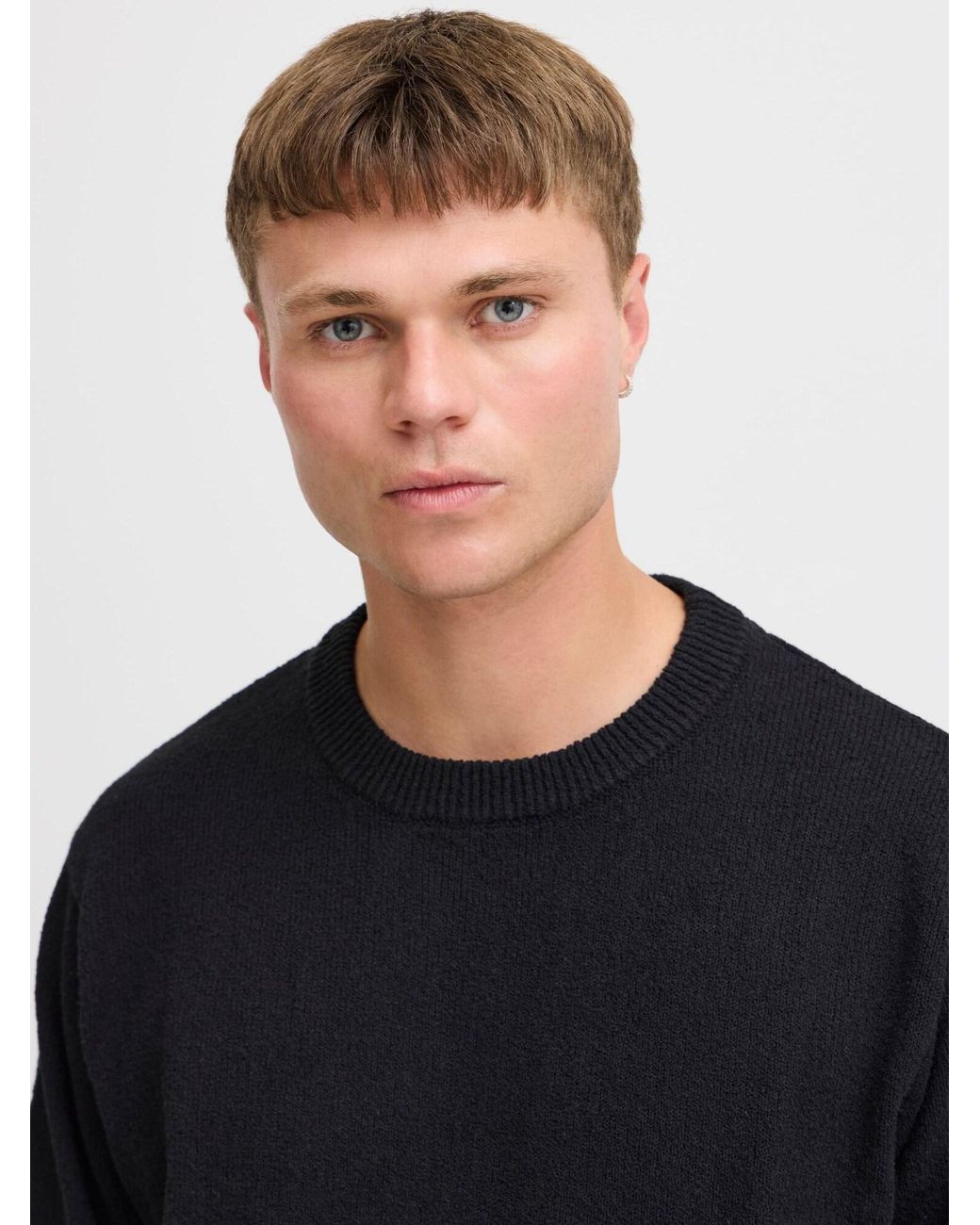 Solid Pullover Ike in Blue für Herren